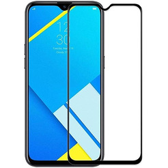 Защитное стекло CASE Full Glue для Realme C21Y (черный)