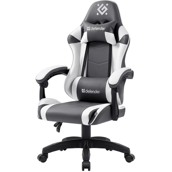 Игровое кресло Defender Fortune 64026 (Серый/белый)