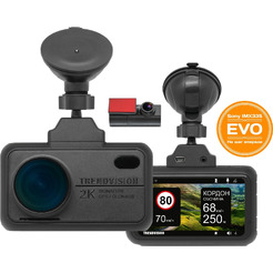 Видеорегистратор-радар детектор-GPS информатор (3в1) TrendVision Hybrid Signature EVO Wi 2CH