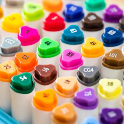 Набор маркеров для скетчинга Deli ColoRun EC187-24