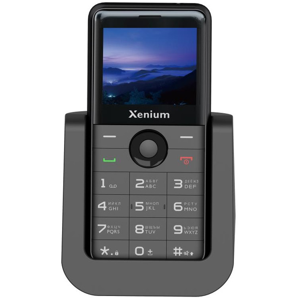 Сотовый телефон Xenium X700 черный