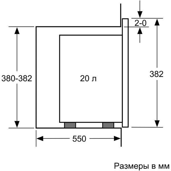 Микроволновая печь BOSCH BFL524MW0