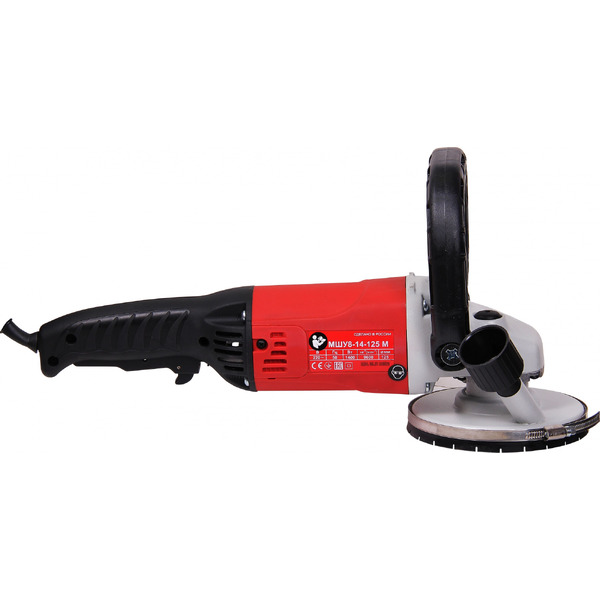 Угловая шлифовальная машина-шлифователь по бетону ФИОЛЕНТ МШУ8-14-125 М (ИДФР298135006-07К1)