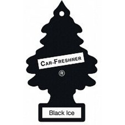 Ароматизатор для салона авто подвесной LITTLE TREES Черный Лед