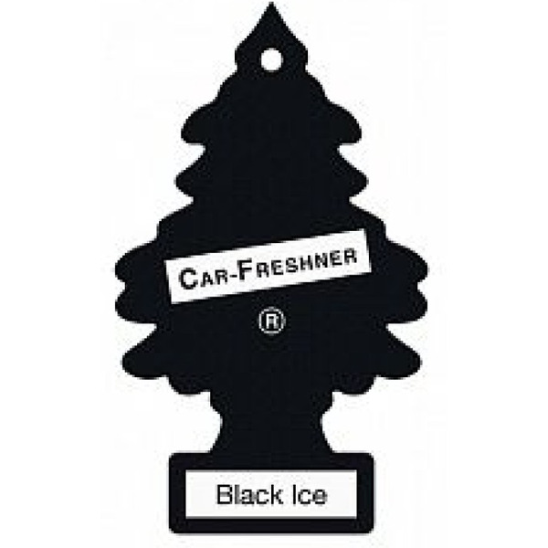 Ароматизатор для салона авто подвесной LITTLE TREES Черный Лед