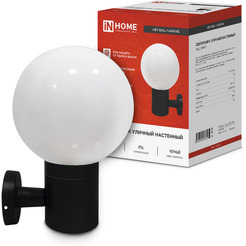 Светильник уличный INhome НБУ BALL-1хA60-BL