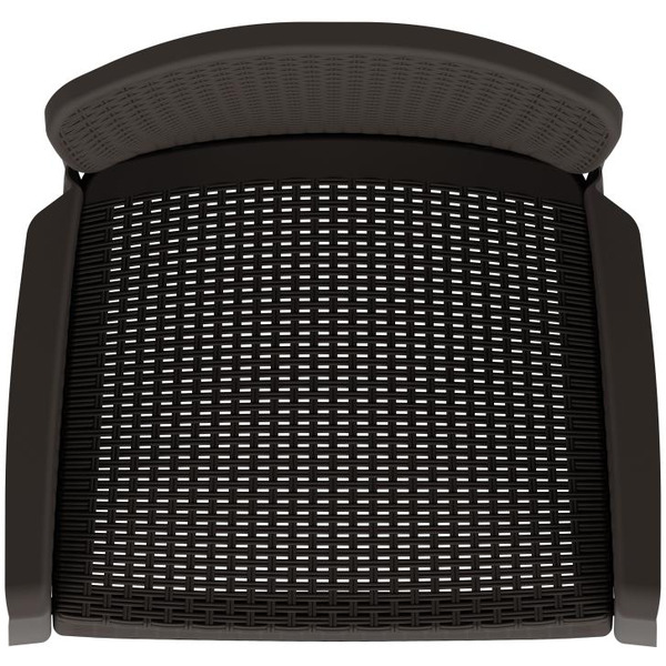 Кресло Альтернатива Ротанг Лайт М8909 (мокко)