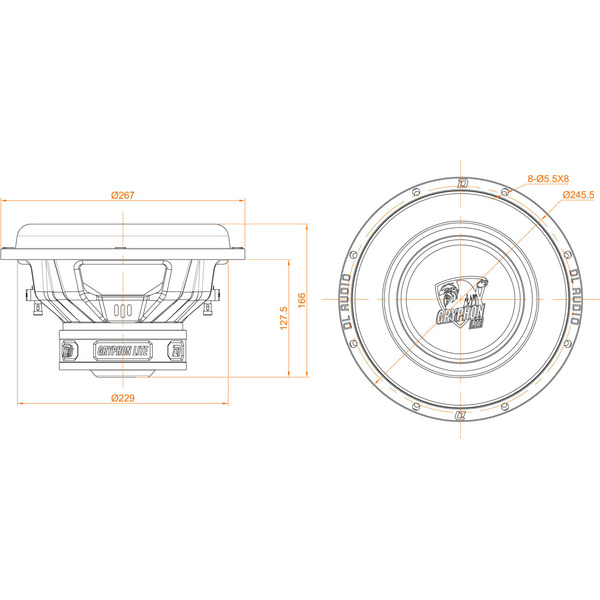 Головка сабвуфера DL Audio Gryphon Lite 10 v.3 SE