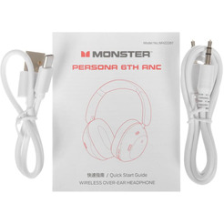 Наушники Monster Persona 6th ANC MH22267 (белый)