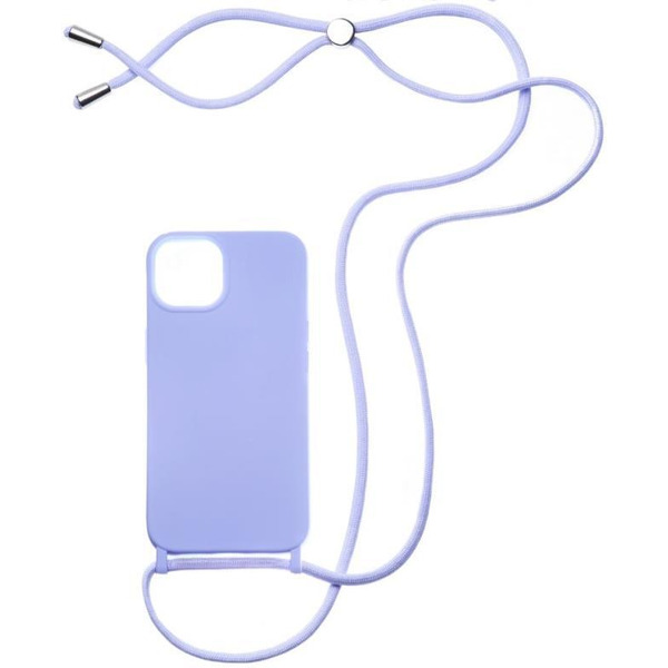 Бампер Bingo Lanyard для Samsung Galaxy A12 (фиолетовый)