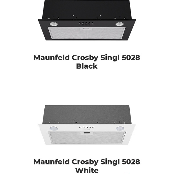 Вытяжка MAUNFELD Crosby Singl 5028 (белый)