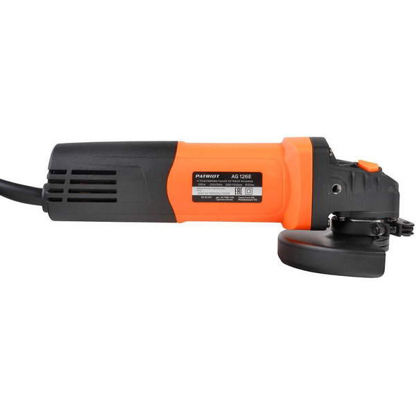 Машина углошлифовальная PATRIOT AG126E (110301127)