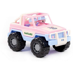 Автомобиль-джип Полесье Сафари (розовый) 90218