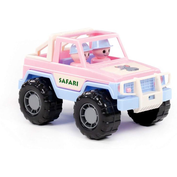 Автомобиль-джип Полесье Сафари (розовый) 90218