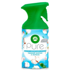 Освежитель воздуха AIR WICK Pure Свежий хлопок/Нероли 250 мл