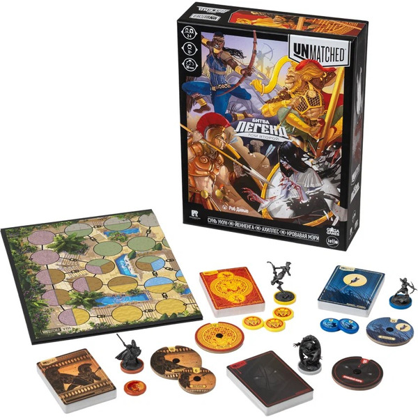 Настольная игра GaGa Unmatched. Битва легенд. Том второй GG326