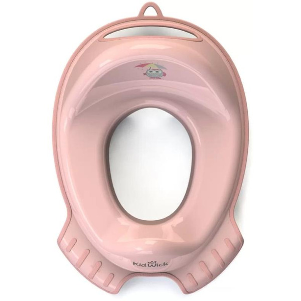 Детская накладка на унитаз Kidwick Флиппер KW120300 (розовый/темно-розовый)