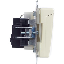 Розетка IEK Brite РСбш10-3-44-БрКр