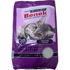 Наполнитель для туалета Super Benek Compact Лаванда (20л)