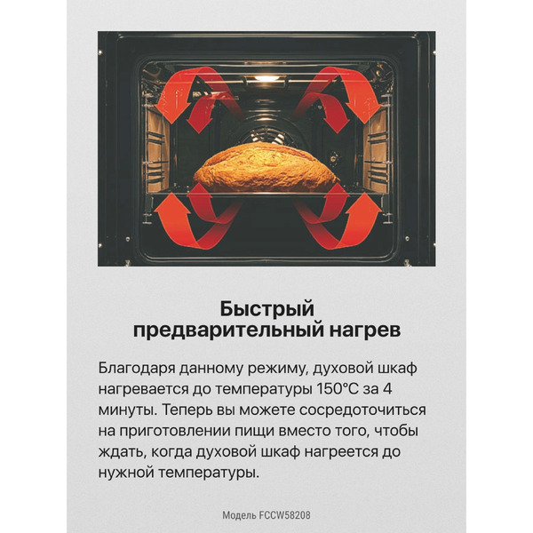 Кухонная плита Hansa FCCW58208