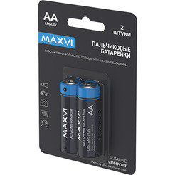 Щелочная батарейка Maxvi COMFORT MBLR6CF2