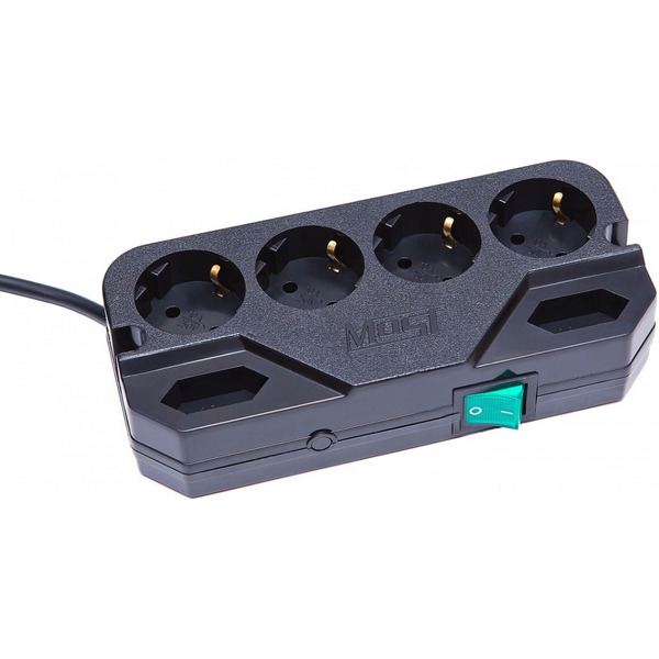 Сетевой фильтр Most CRG 5м (черный)