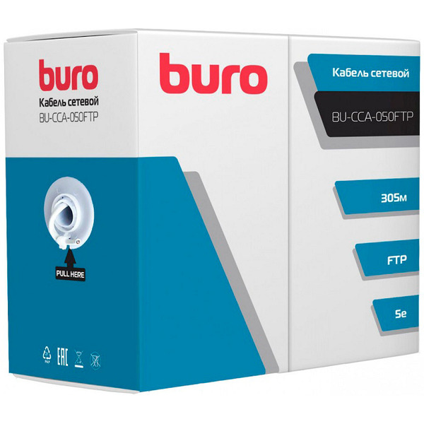 Сетевой кабель BURO BU-CCA-050FTP