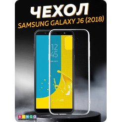 Чехол-накладка Bingo Mirror TPU для SAMSUNG Galaxy J6 2018 (белый)