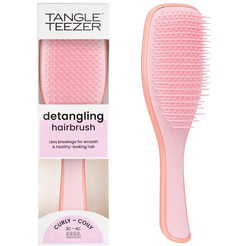 Расческа Tangle Teezer The Ultimate Detangler Naturally Curly Mango Pink 2389