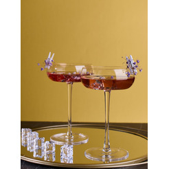 Набор бокалов для шампанского Makkua MС220 Crystal Elegance Сocktail
