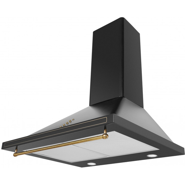 Вытяжка кухонная CIARKO Retro 60 (черный)