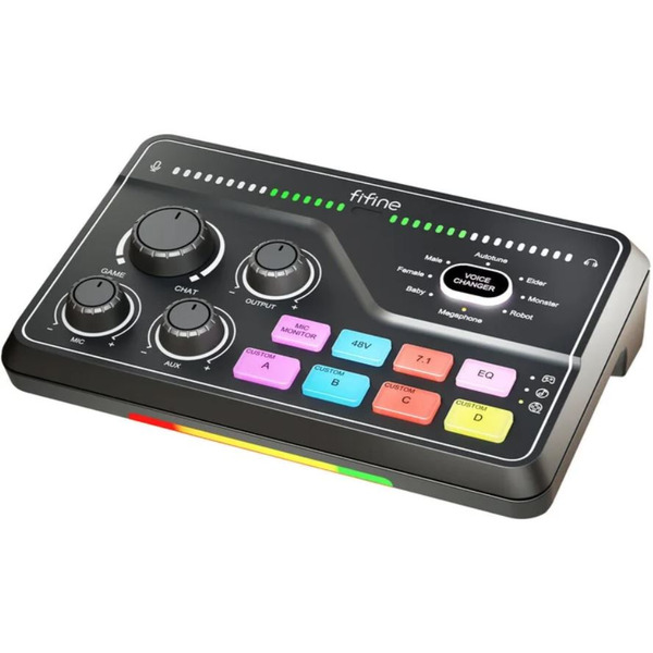 Микшерный пульт FIFINE SC8 (черный)