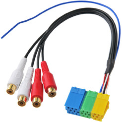 Разъем Incar Mini RCA ISO-003
