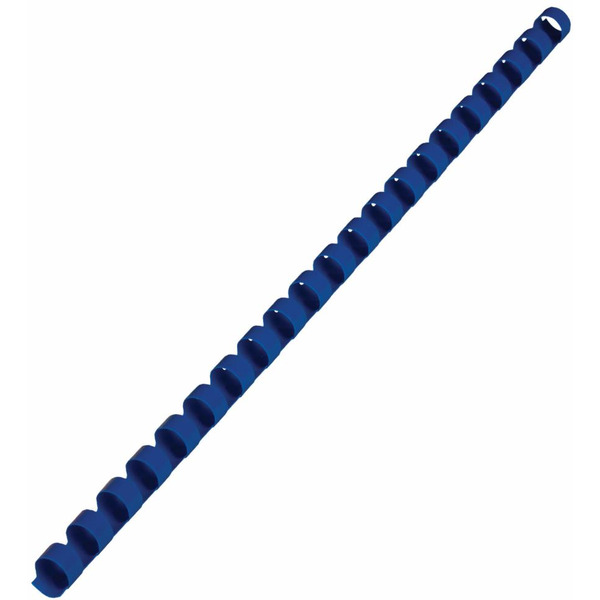 Пластиковая пружина для переплета BRAUBERG A4 8 мм 100 шт 530907 (синий)