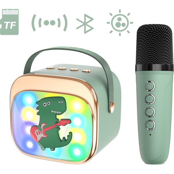 Колонка-караоке с двумя микрофонами Maxtop КК03D