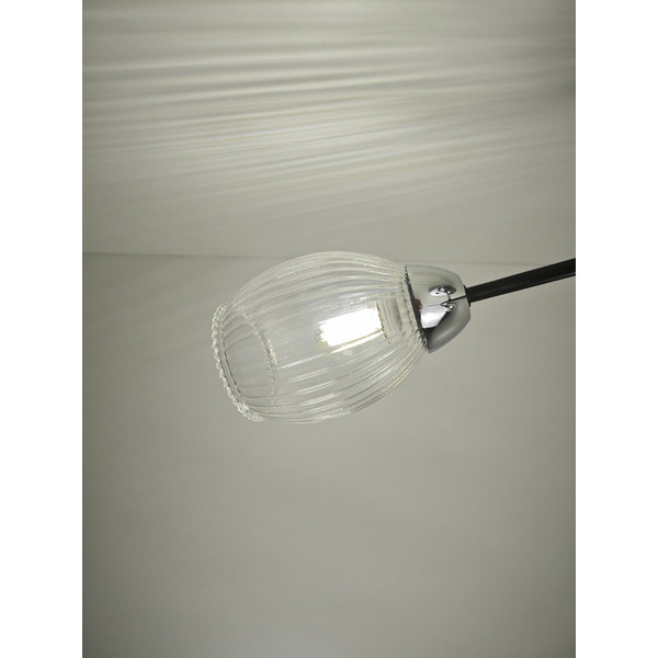 Потолочный светильник Mirastyle BL-7625/2 CR+BK