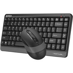 Клавиатура + мышь A4Tech Fstyler FG1110 (черный/серый)