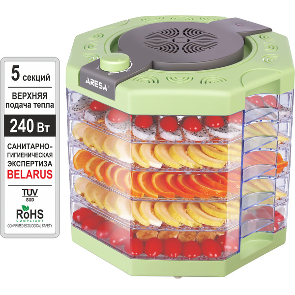 Сушилка для овощей и фруктов ARESA AR-2601