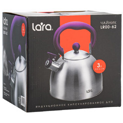 Чайник со свистком Lara LR00-62