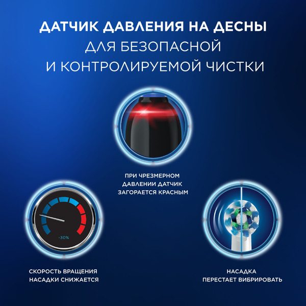 Электрическая зубная щетка Braun Oral-B Pro 3 3500/D505.513.3X (черный)