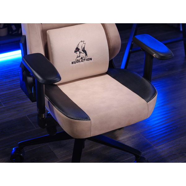 Игровое кресло Evolution Project A Fabric (бежевый)
