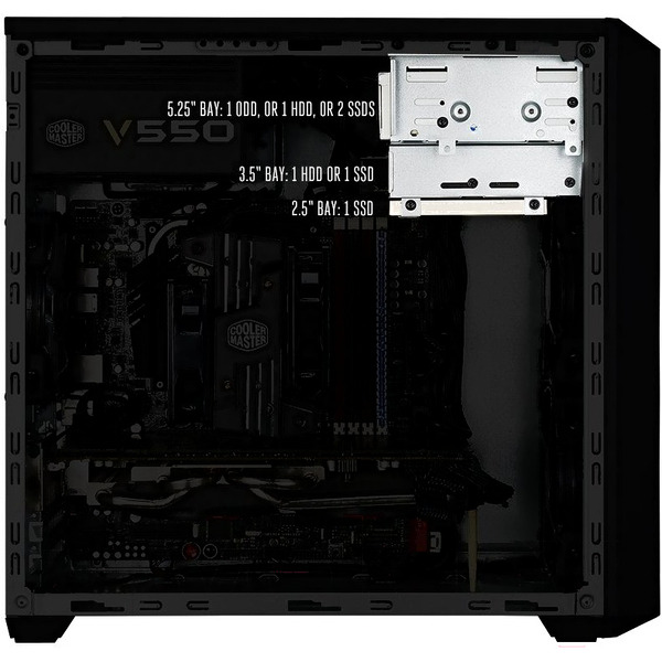 Корпус Cooler Master MasterBox Lite 3 (MCW-L3S2-KN5N)