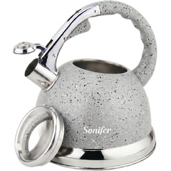 Чайник со свистком Sonifer SF-2503 (серый)
