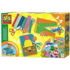 Набор для создания поделок/игрушек SES Creative Учусь вырезать 14634