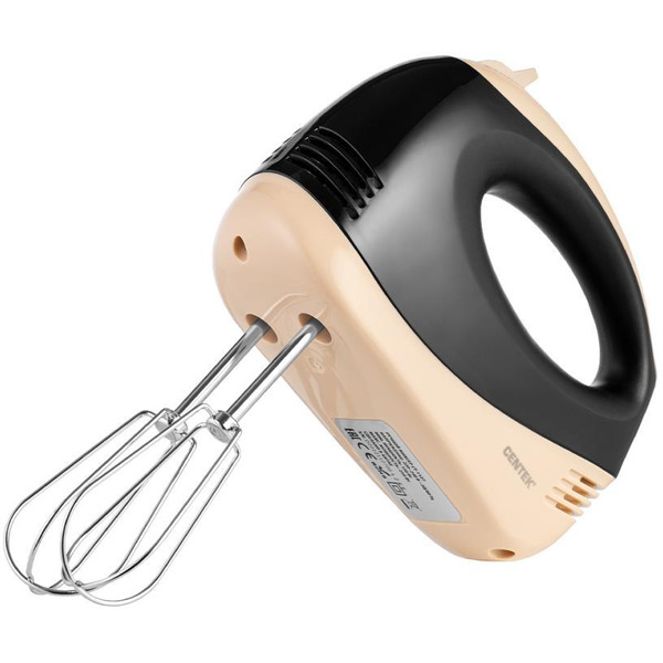 Миксер CENTEK CT-1127 (черный/бежевый)