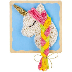 Набор для творчества Woody Цвик-арт Единорог Цветочек 02451