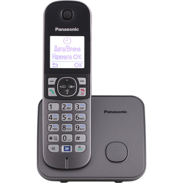 Телефон стандарта dect PANASONIC KX-TG6811RUM