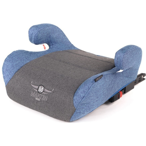 Детское сиденье Martin Noir BS-01 Swift+ Isofix (синий/серый)