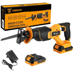 Пила Deko DKRS20 (063-4253) с 2-мя АКБ и ЗУ
