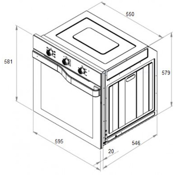 Духовой шкаф Schtoff Decor 1100